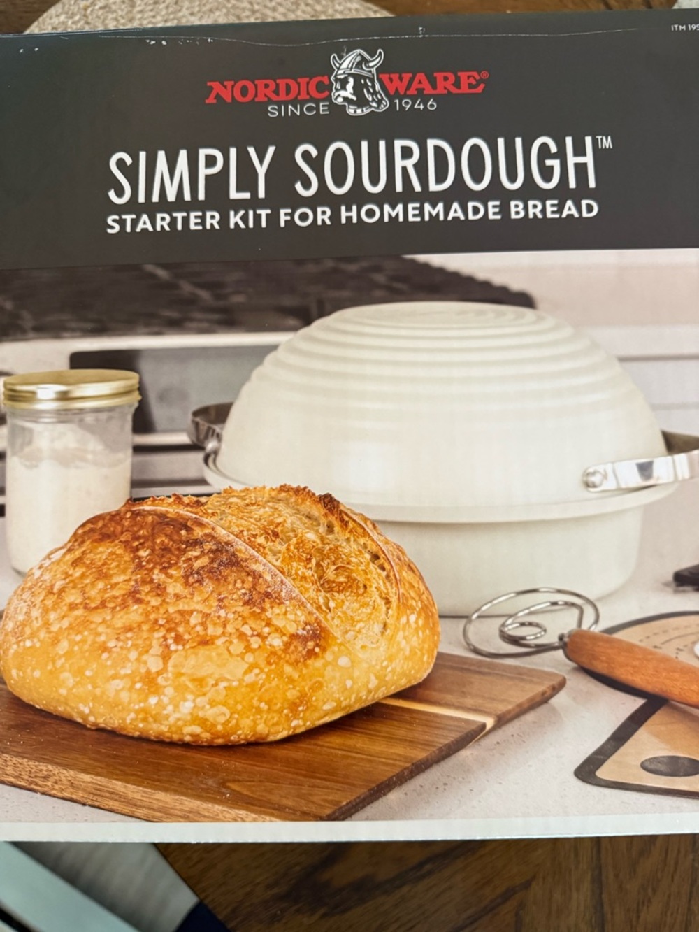 Brand New Nordic Ware Simply Sourdough Starter Kit 7 Piece Starter Kit NIB